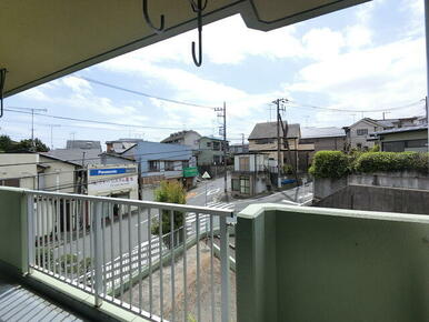 ★バルコニーからの景色です★