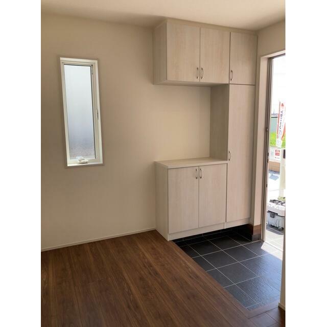 「いってきます」「ただいま」「おかえり」が聞こえそうな玄関（3号棟）