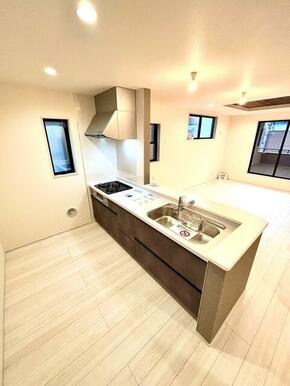 料理好きにおすすめ！ パスタを茹でながら同時進行で副菜・スープ作りも（1号棟）