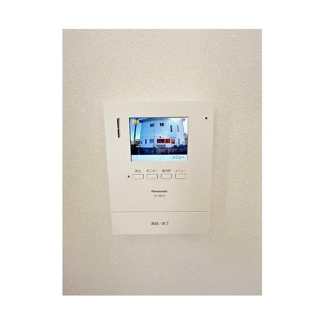 「モニター付きインターホン」モニター付きです