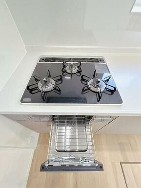 「キッチンコンロ」新品交換済みです