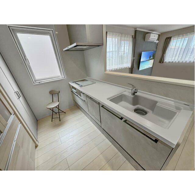 IHクッキングヒーター＆対面キッチン♪ ※バーチャル加工済みです