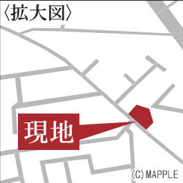現地案内図・拡大