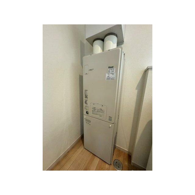 熱効率の良いガス給湯器「エコジョーズ」を使用しています。