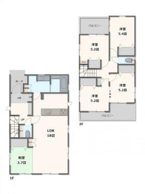3号棟・3LDK～4LDK+タタミコーナー