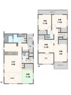 1号棟・3LDK～4LDK+タタミコーナー