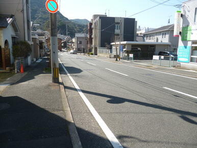 前面道路の状況