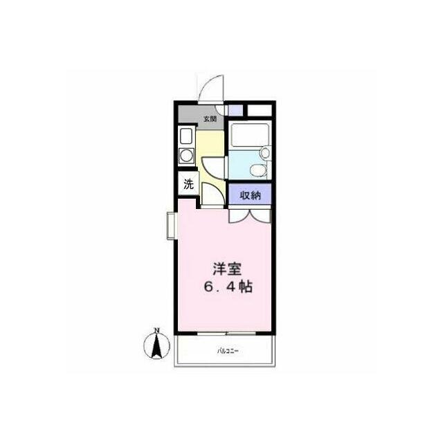 物件の間取図です。