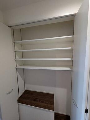 ものが多い人にとって収納力はやっぱり大事なチェックポイント（7号棟）