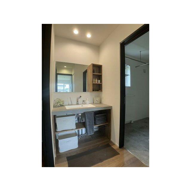 洗面と脱衣室が別々♪