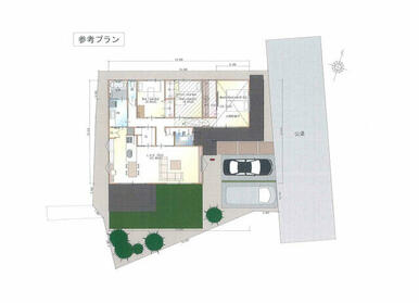 建築プラン、間取図