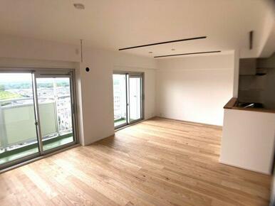 ゆったりとした居間です