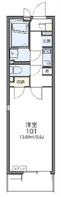 代表的な間取のため実際の間取とは異なる場合があります