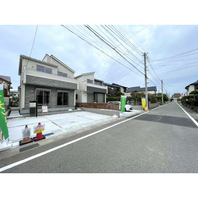 1号棟 外観 ※奥は2号棟・販売済