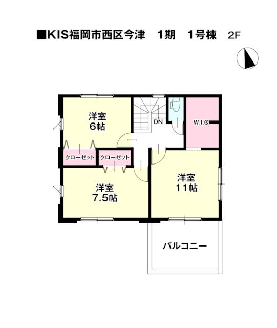 物件画像 福岡市西区 今津 (九大学研都市駅) 2階建 4LDK