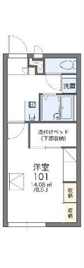 代表的な間取のため実際の間取とは異なる場合があります
