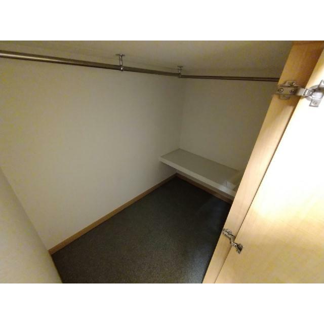 ウォークインクローゼット内照明あり