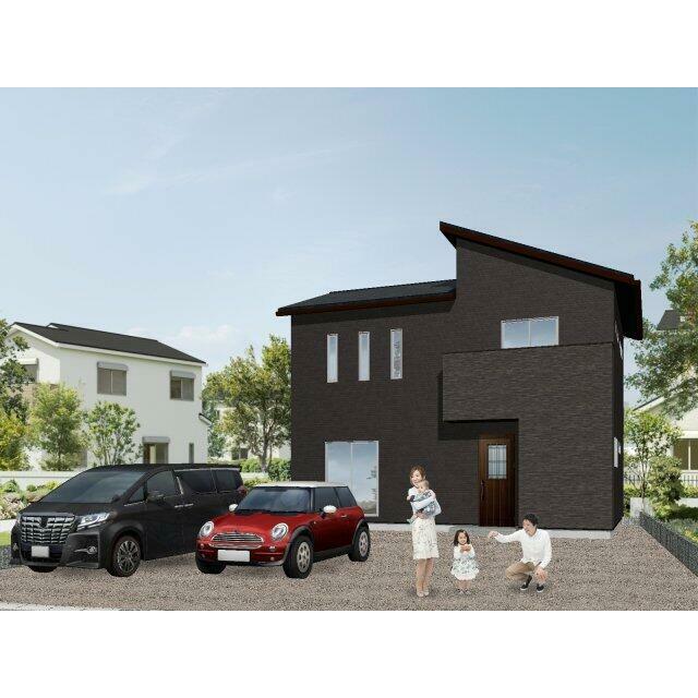 ※完成イメージ画像です。2月中旬完成予定。資料やモデルハウスでのご内覧も可能です。