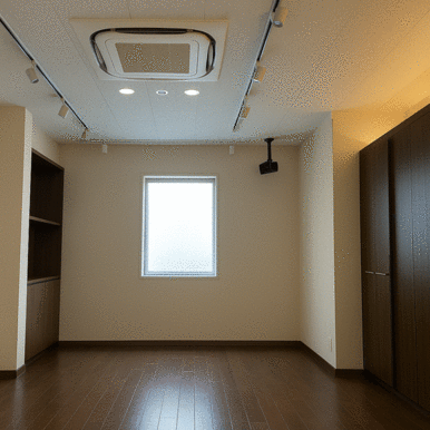 生成AIで家具や小物を削除する加工をしています