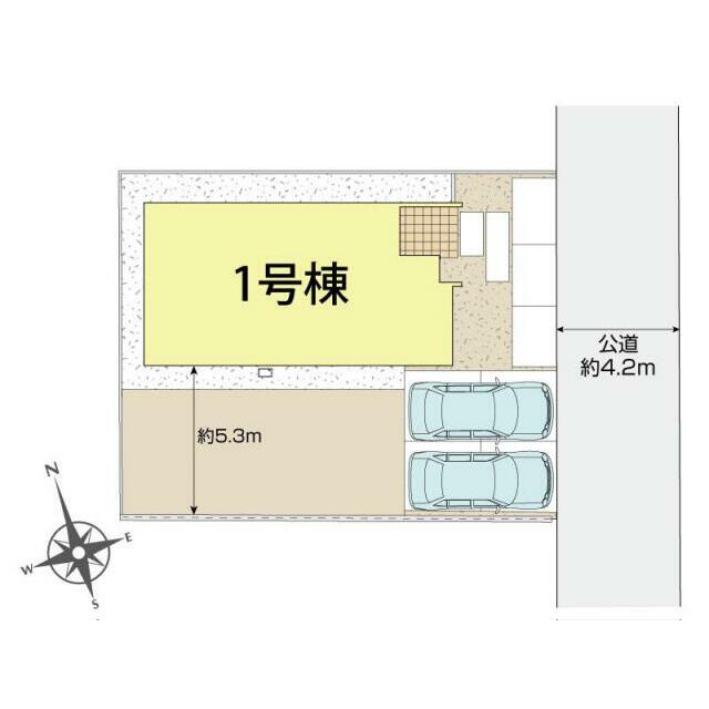 倉敷市川入1棟 区画図
