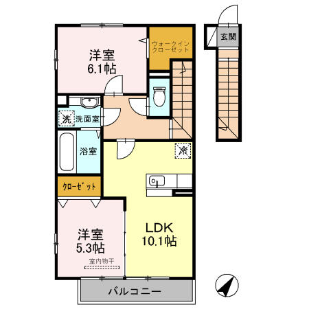 ホームパーティー 号館 ２０１ 2ldk 熊本市東区の貸アパートの物件情報 賃貸 アパート マンション 一戸建て 熊本 市東区 中央区の賃貸情報は東成へ 60abedfe7f54e61f93c4cf6a