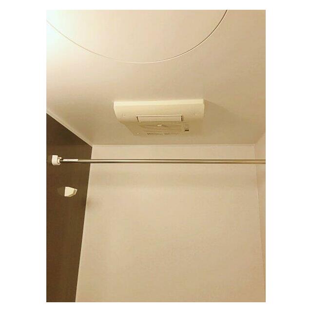 雨の日に便利な浴室乾燥機付