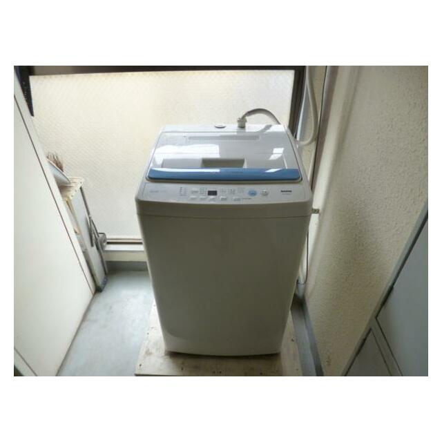 共同洗濯機、各階にあり