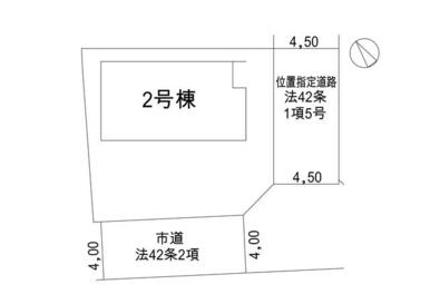 ２号棟　区画図