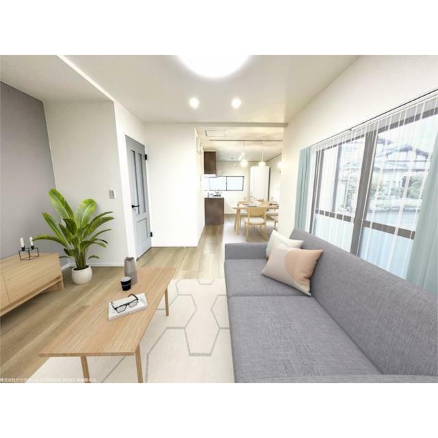 内観パース※※実際の写真にＣＧで家具家電を合成したイメージ図です。