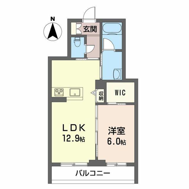 メゾン　ド　キンコウ ００２０２ 1LDKの画像