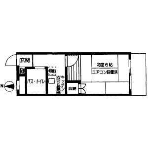 和室６帖　収納　ガスコンロ