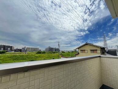 「景観」南向きで見晴らし良好、開放的な景観です