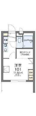 代表的な間取のため実際の間取とは異なる場合があります
