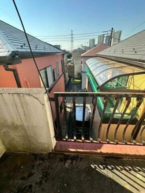 バルコニーからの眺望