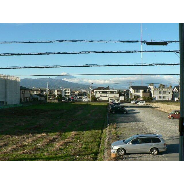 2階から富士山