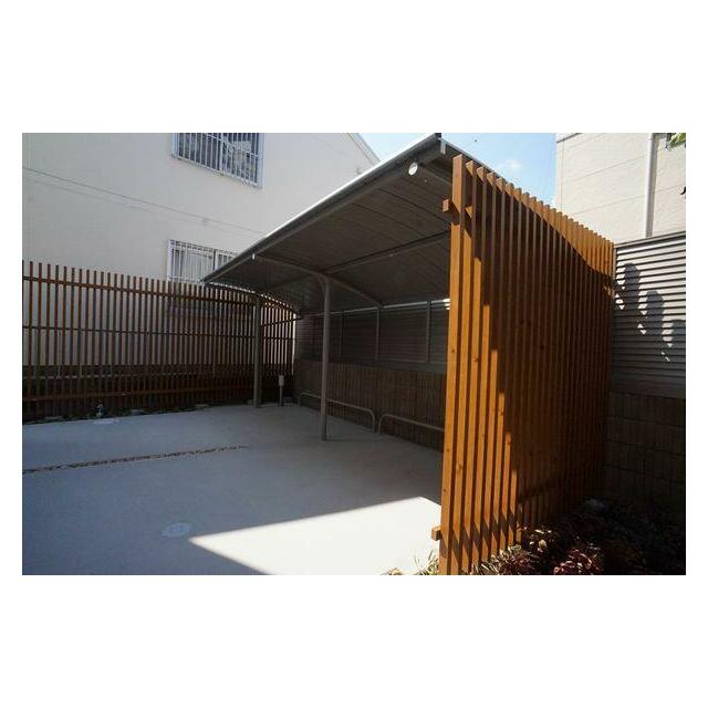 【屋根付き駐輪場】入居者専用です。