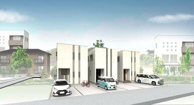 外観パース（完成予想図）