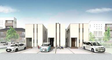 外観パース（完成予想図）