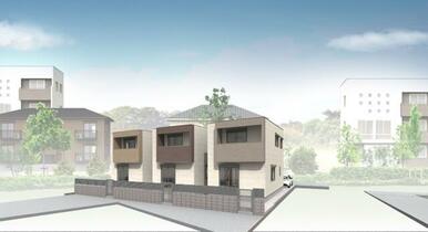 外観パース（完成予想図）