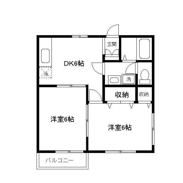使いやすいシンプルな間取り