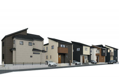 完成予想図（外観）