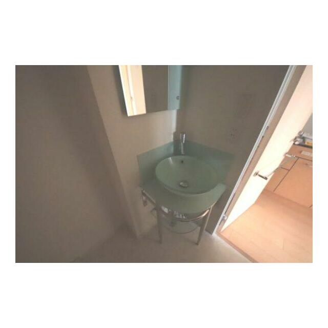 スペースが確保できる洗面所です