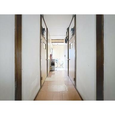 共用の通路です