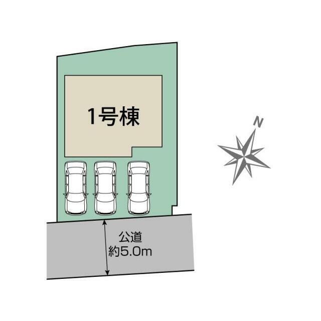 千葉市稲毛区長沼町3期1棟 区画図