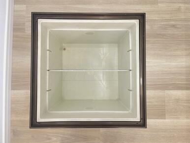 「キッチン」床下収納