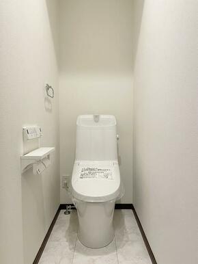 １階と２階の２カ所にトイレを設置することで、来客時も安心。