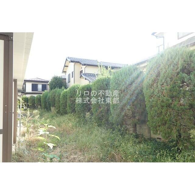 バルコニーからの景色です！