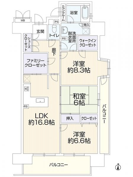 アーバンシティ清水松原ウィンフォート ２０５ 2階 3ldk 静岡市清水区の売マンションの物件情報 マンション 新築 分譲 中古 静岡市の賃貸 売買なら株式会社タウンホーム bd5d40d3d