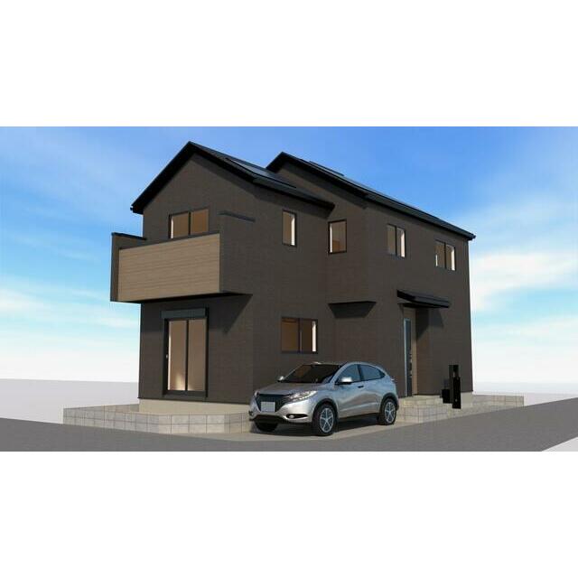 ２号棟完成予想図 日を重ねるごとにこの佇まいに愛着が湧いてきそう