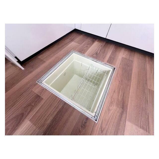 「キッチン」床下収納完備